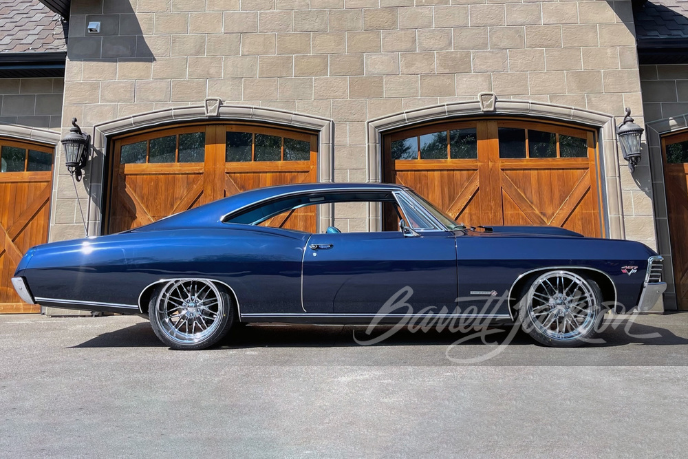 1967 CHEVROLET IMPALA SS CUSTOM HARDTOP - Side Profile - 260286