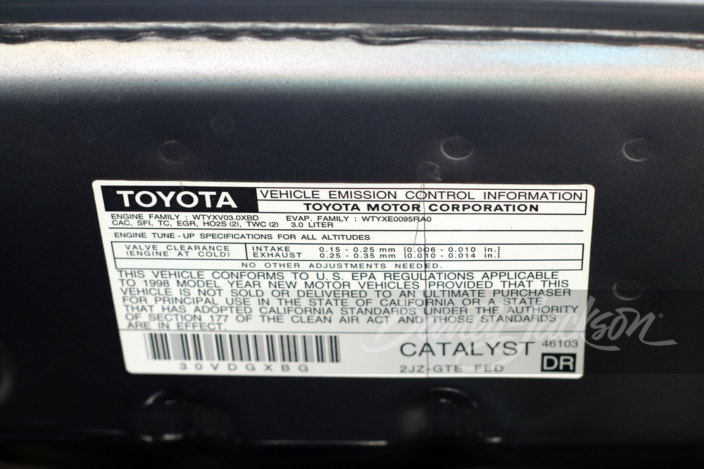 1998 TOYOTA SUPRA TURBO TARGA - Misc 68 - 260360