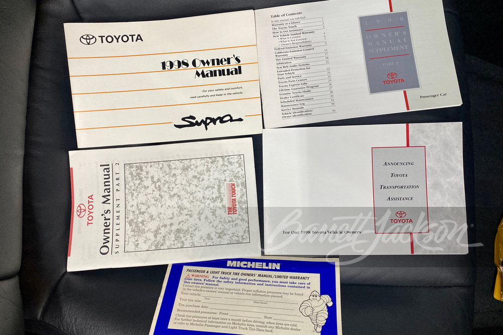 1998 TOYOTA SUPRA TURBO TARGA - Misc 50 - 260360