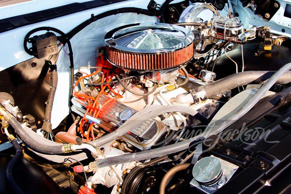 1980 CHEVROLET K10 HOUSTON OILERS TRIBUTE PICKUP - Engine - 260382