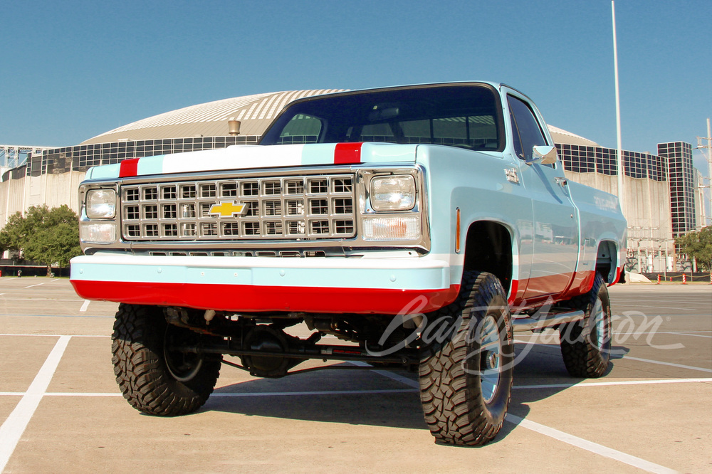 1980 CHEVROLET K10 HOUSTON OILERS TRIBUTE PICKUP - Misc 2 - 260382
