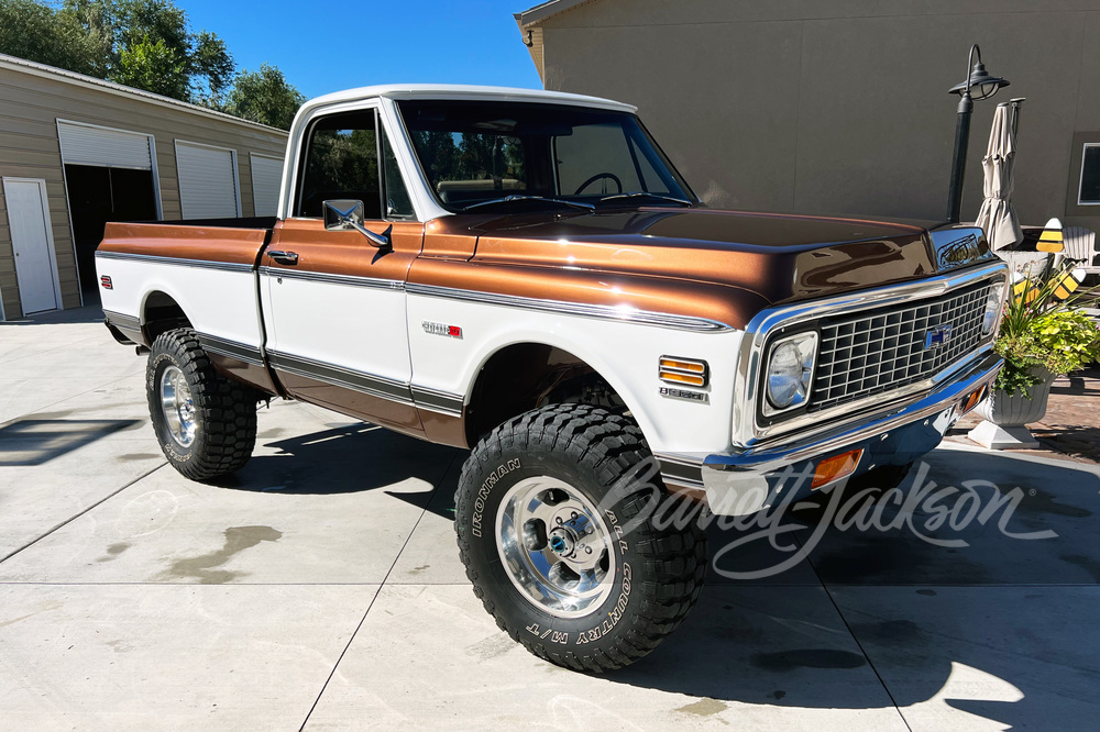 1972 chevrolet k10 custom pickup front 3 4 260543