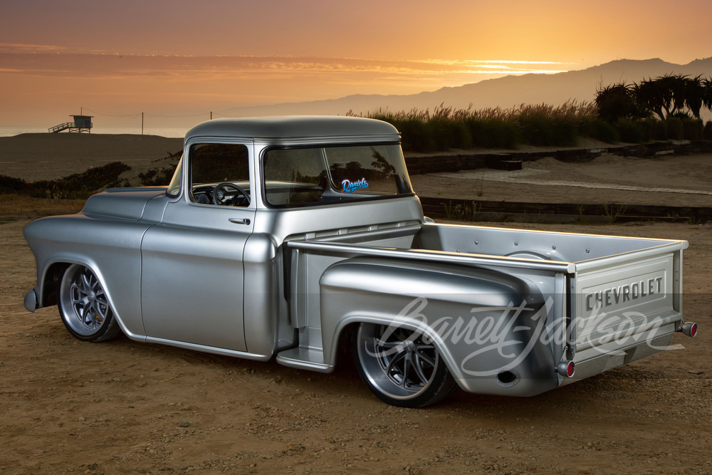 1957 CHEVROLET 3100 CUSTOM PICKUP "CINDERELLA" - Side Profile - 260727