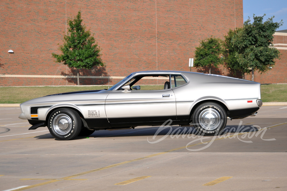 1971 FORD MUSTANG MACH 1 429 SCJ  - Side Profile - 260836