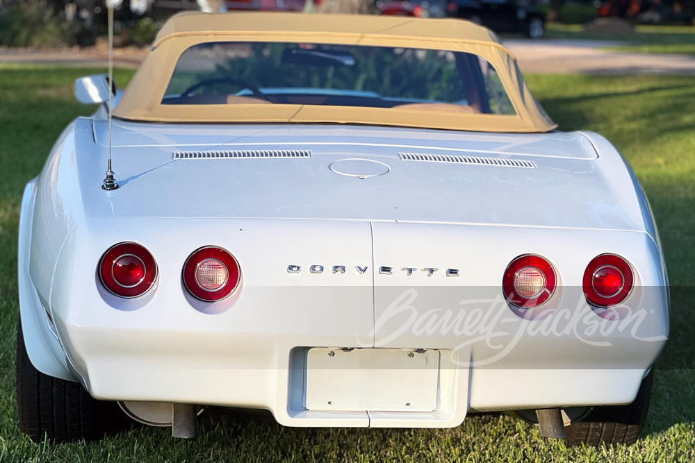 1974 CHEVROLET CORVETTE CONVERTIBLE - Rear 3/4 - 260975
