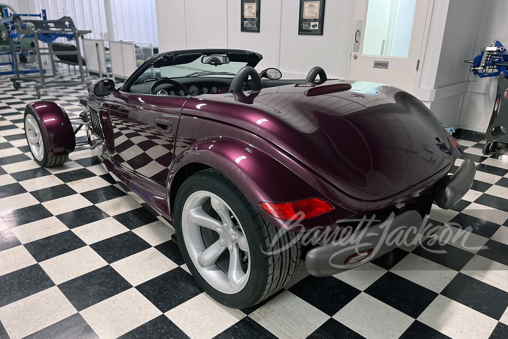 1999 PLYMOUTH PROWLER HELLCAT "HOWLER" CUSTOM CONVERTIBLE - Rear 3/4 - 261167