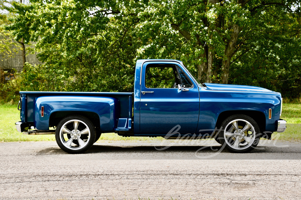 1978 CHEVROLET C10 CUSTOM PICKUP - Side Profile - 261174