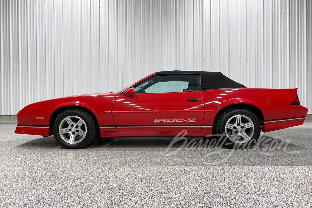 1990 CHEVROLET CAMARO IROC-Z CONVERTIBLE - Side Profile - 261511