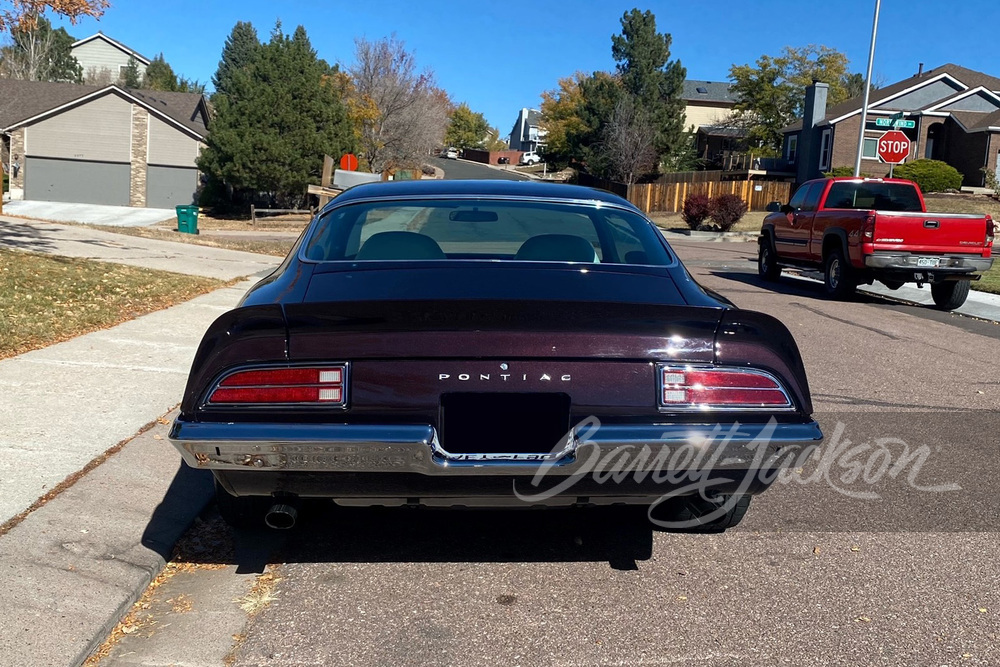 1973 PONTIAC FIREBIRD CUSTOM COUPE - Misc 2 - 261605