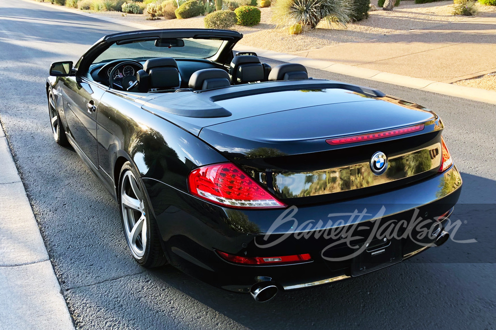 2009 BMW 650i CONVERTIBLE - Rear 3/4 - 261659