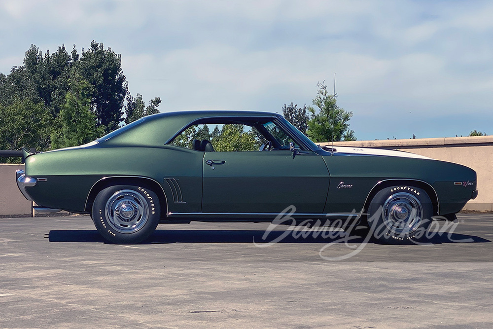 1969 CHEVROLET CAMARO Z/28 - Side Profile - 261685