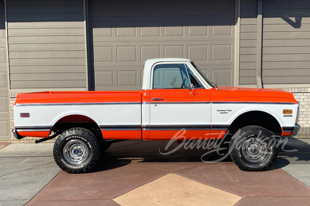 1971 CHEVROLET K10 PICKUP - Side Profile - 261687