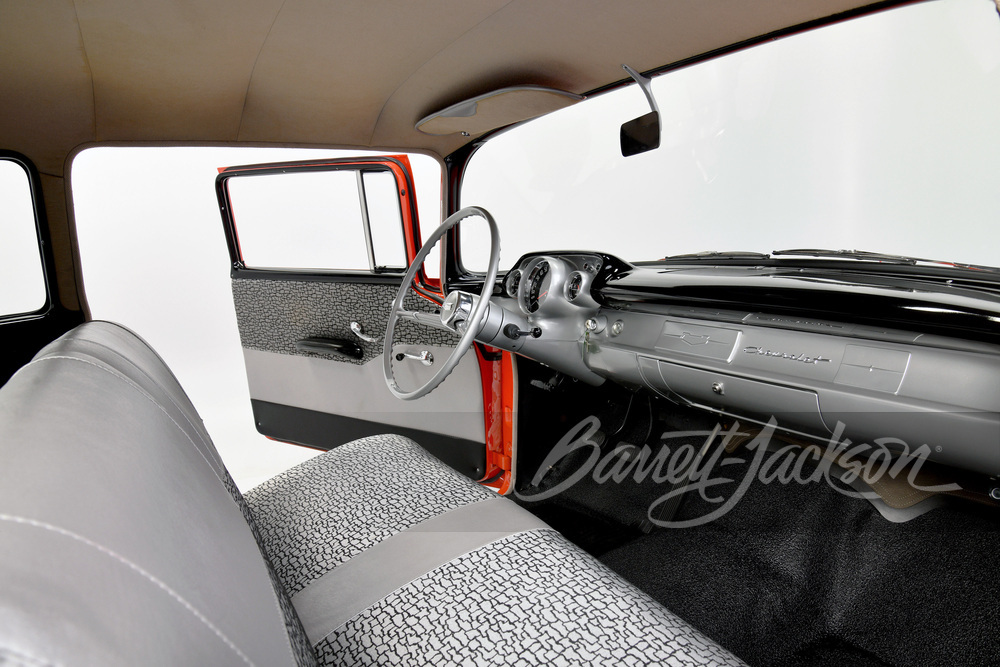 1957 CHEVROLET 150 UTILITY BUSINESS SEDAN - Interior - 261770