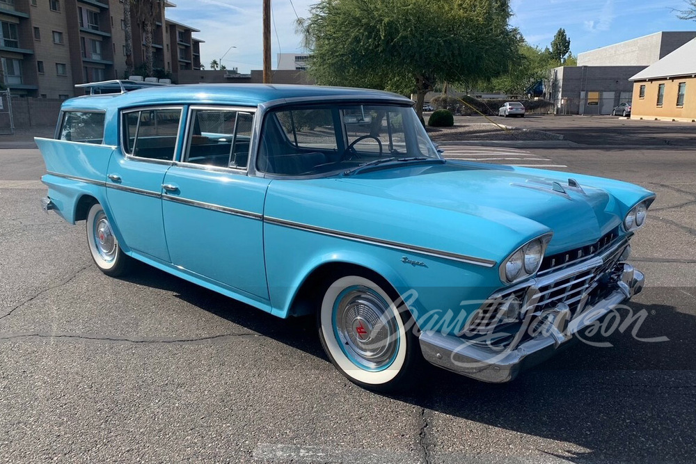 1958 RAMBLER CROSS COUNTRY WAGON - Front 3/4 - 261798