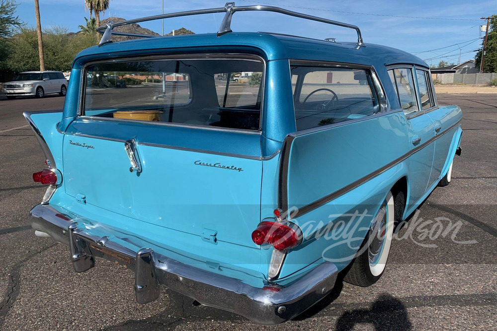 1958 RAMBLER CROSS COUNTRY WAGON - Rear 3/4 - 261798