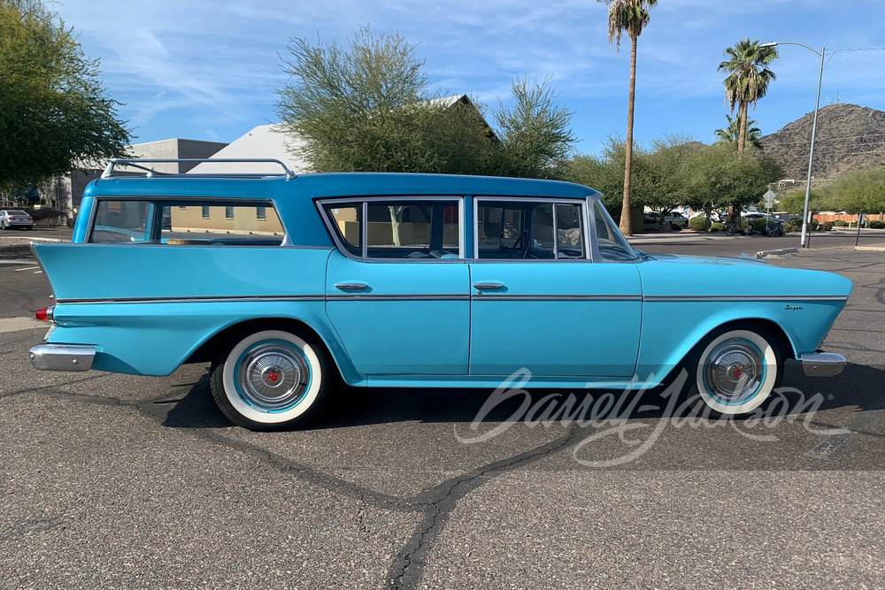 1958 RAMBLER CROSS COUNTRY WAGON - Side Profile - 261798