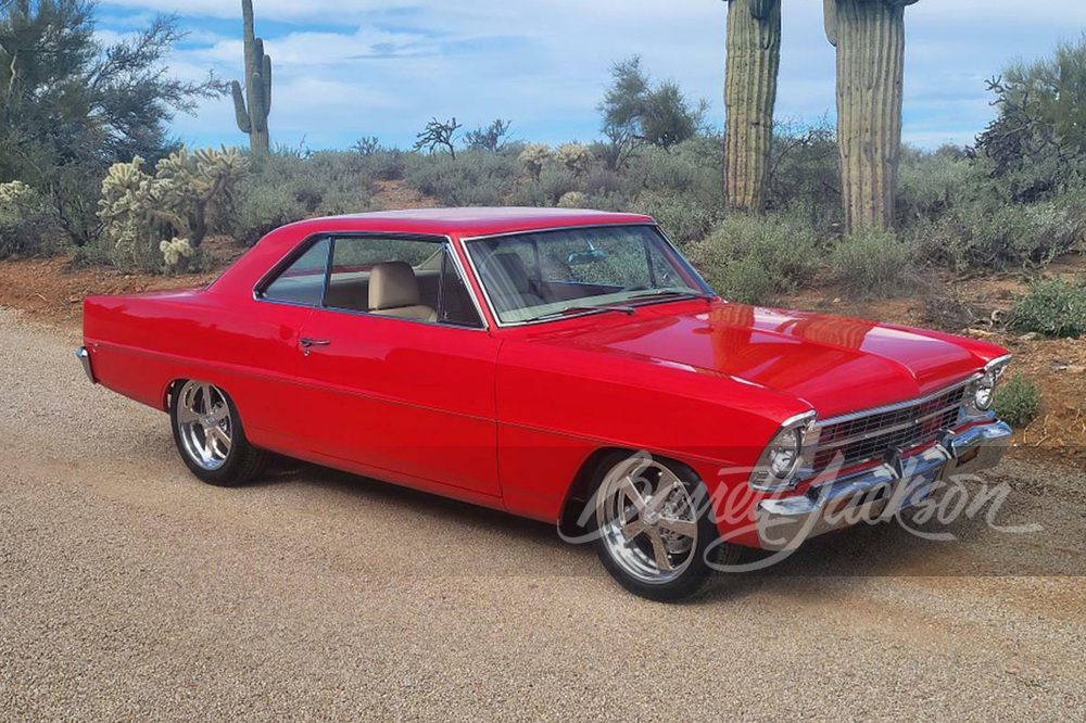 1967 CHEVROLET CHEVY II NOVA CUSTOM COUPE  - Front 3/4 - 261871