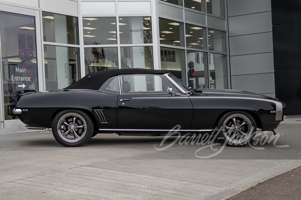1969 CHEVROLET CAMARO RS/SS CUSTOM CONVERTIBLE - Side Profile - 261994