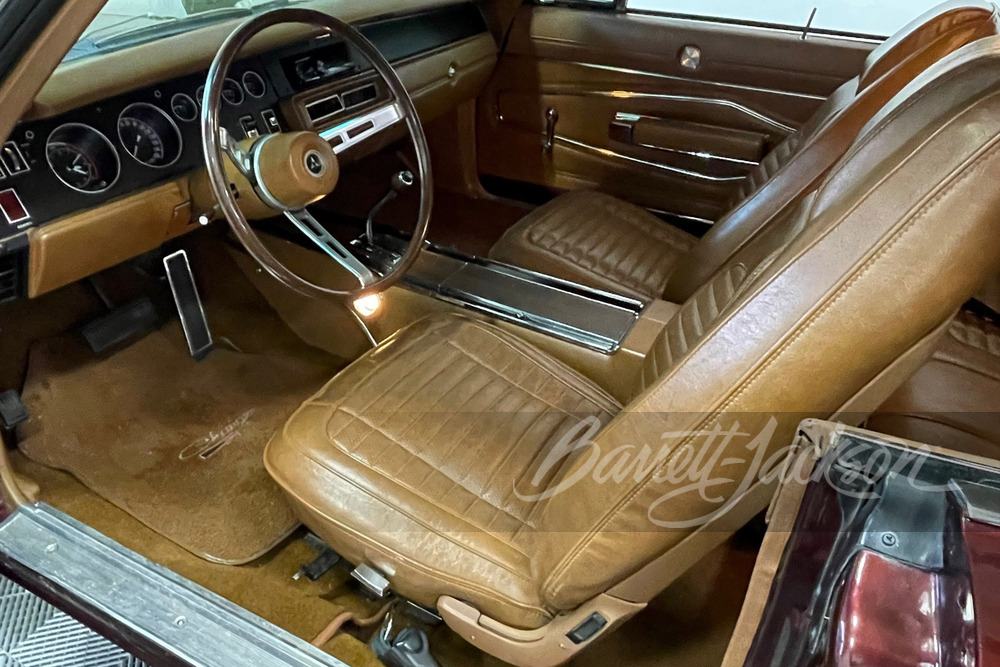 1970 DODGE CHARGER CUSTOM COUPE - Interior - 262026
