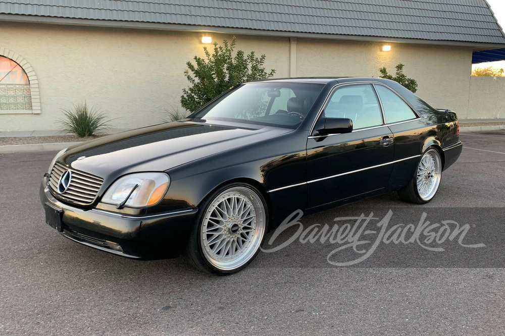 1995 MERCEDES-BENZ S600 - Front 3/4 - 262034