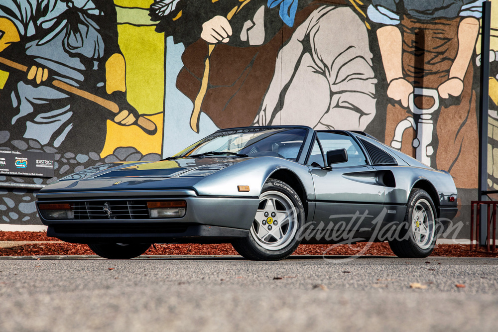 1986 FERRARI 328 GTS TARGA - Front 3/4 - 262078