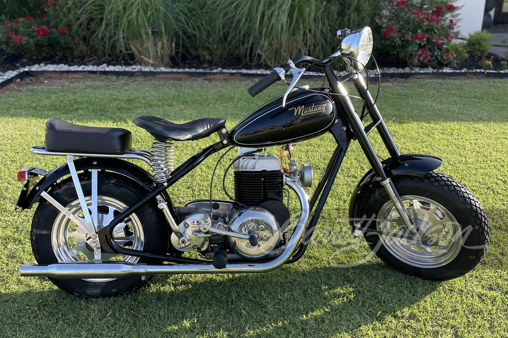 1959 MUSTANG PONY MOTORCYCLE - Side Profile - 262160