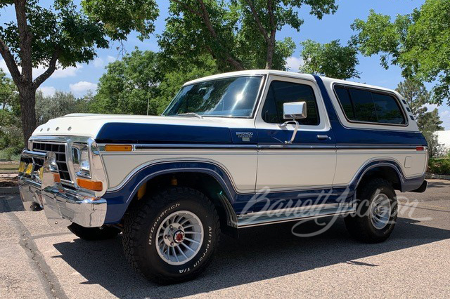 1978 FORD BRONCO - Front 3/4 - 262637