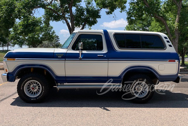 1978 FORD BRONCO - Side Profile - 262637