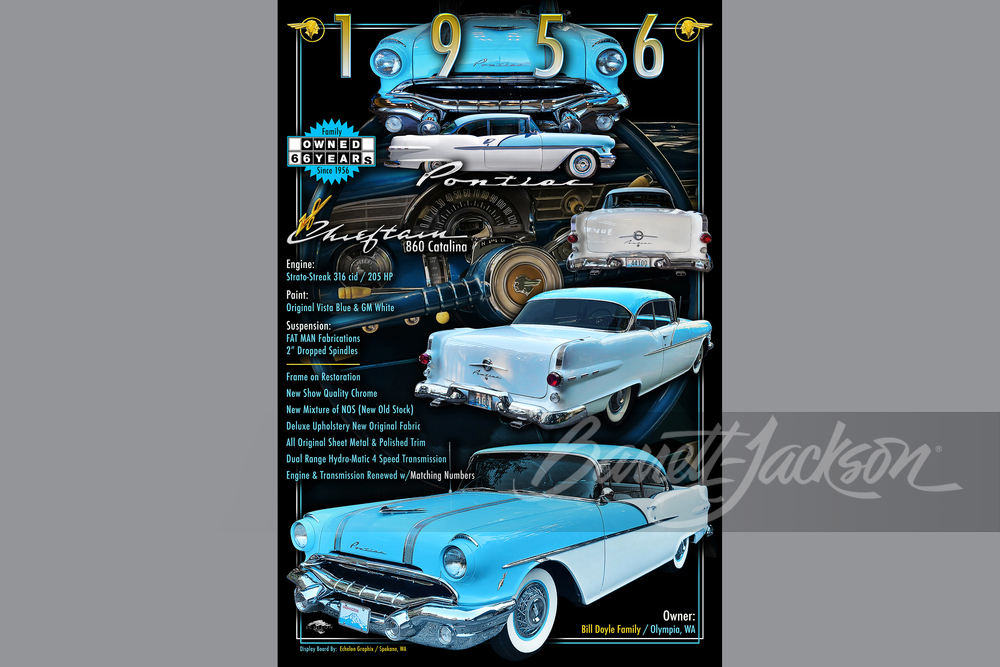 1956 PONTIAC CHIEFTAIN CATALINA 2-DOOR HARDTOP - Misc 9 - 263017