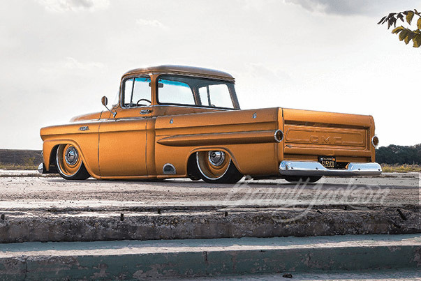 1959 GMC 100 CUSTOM PICKUP "OLD GOLD" - Rear 3/4 - 263191
