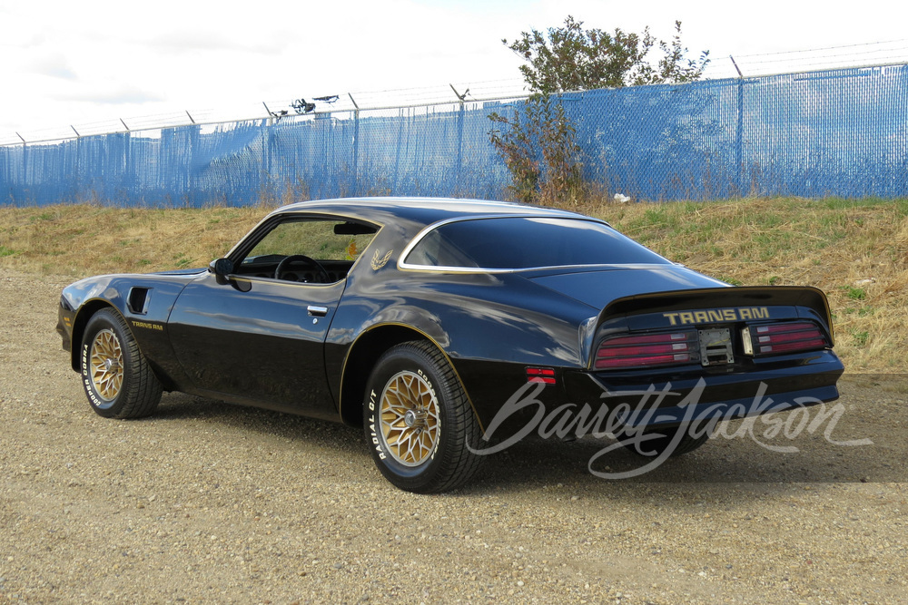 1978 PONTIAC FIREBIRD TRANS AM - Rear 3/4 - 263200