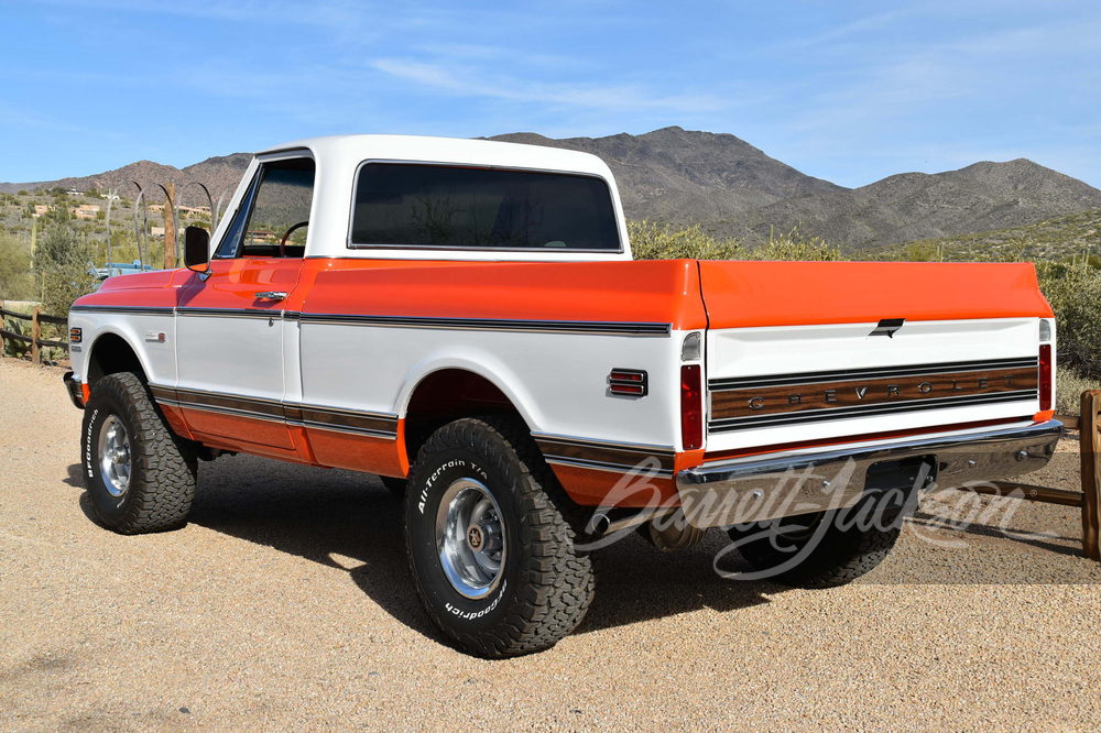 1970 CHEVROLET K10 CUSTOM PICKUP - Rear 3/4 - 263275