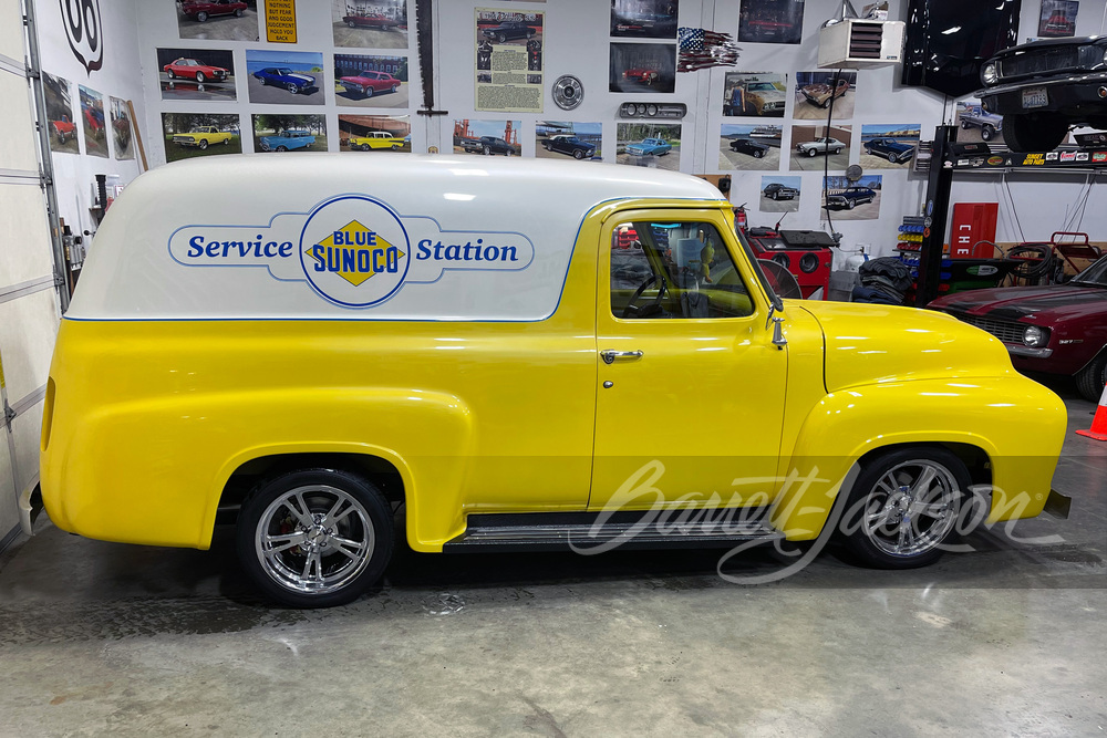 1953 FORD F-100 CUSTOM PANEL TRUCK - Side Profile - 263281