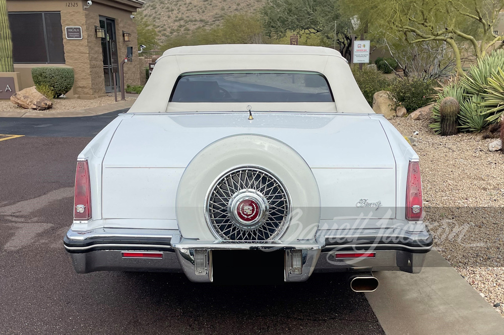 1984 CADILLAC ELDORADO BIARRITZ CONVERTIBLE - Rear 3/4 - 263362