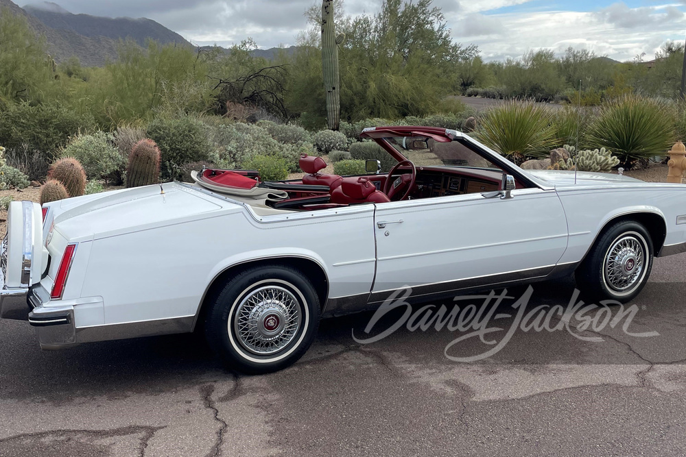 1984 CADILLAC ELDORADO BIARRITZ CONVERTIBLE - Side Profile - 263362