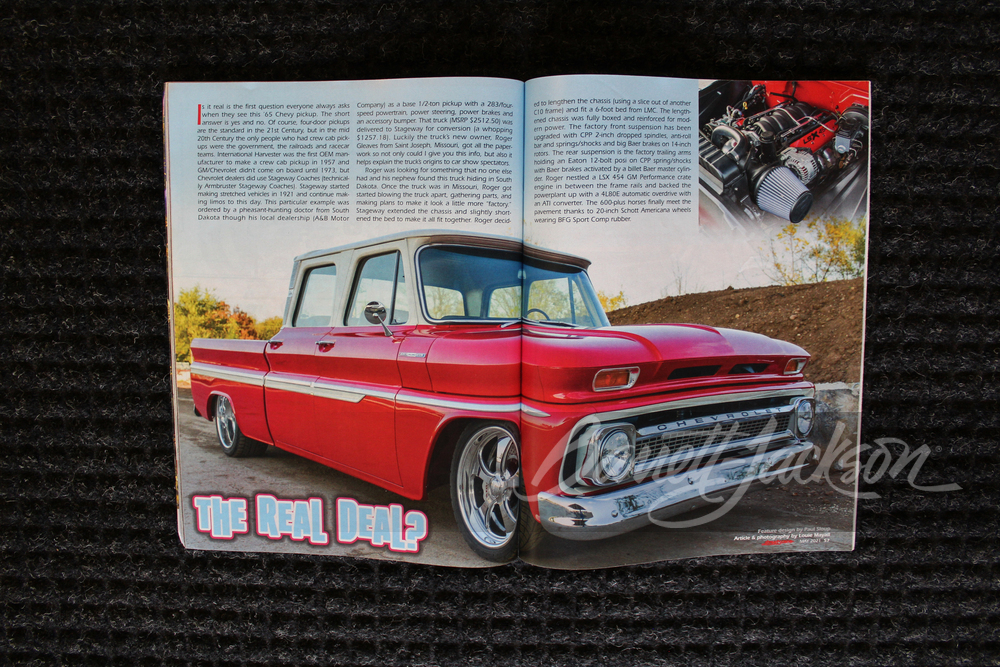 1965 CHEVROLET C10 CREW CAB CUSTOM PICKUP - Misc 67 - 263430