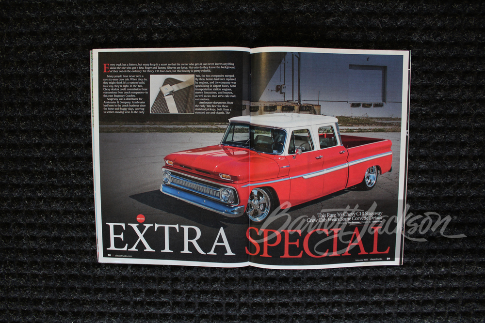 1965 CHEVROLET C10 CREW CAB CUSTOM PICKUP - Misc 72 - 263430