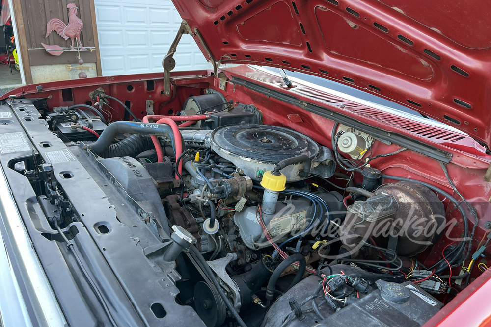 1986 FORD F-350 CUSTOM FLATBED TRUCK - Engine - 263514