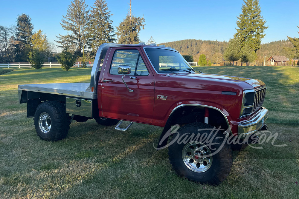 1986 FORD F-350 CUSTOM FLATBED TRUCK - Misc 1 - 263514