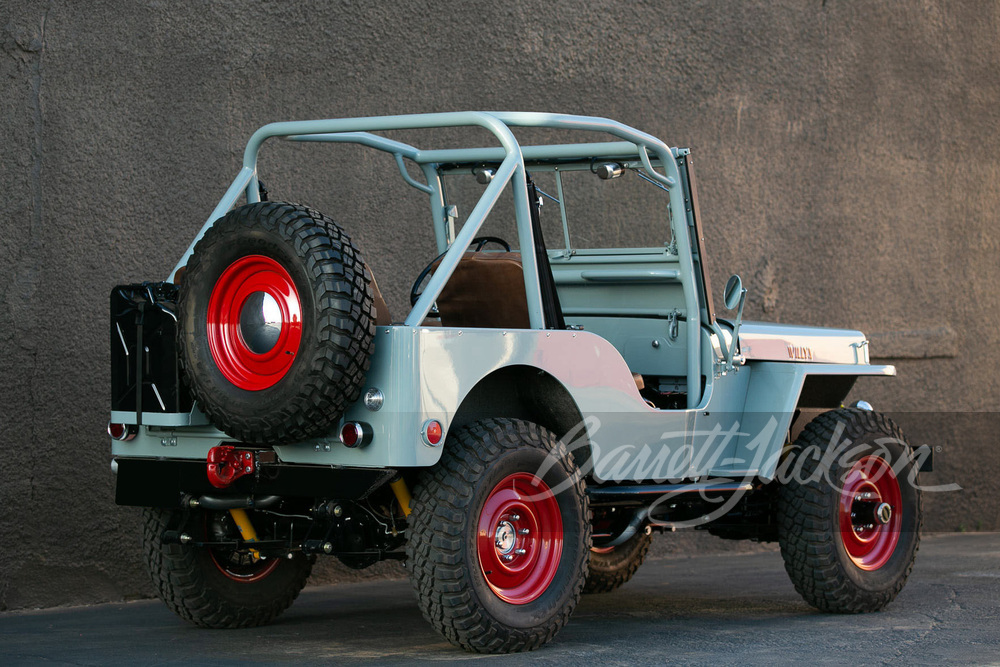 1948 WILLYS JEEP CJ2A CUSTOM SUV - Rear 3/4 - 263563