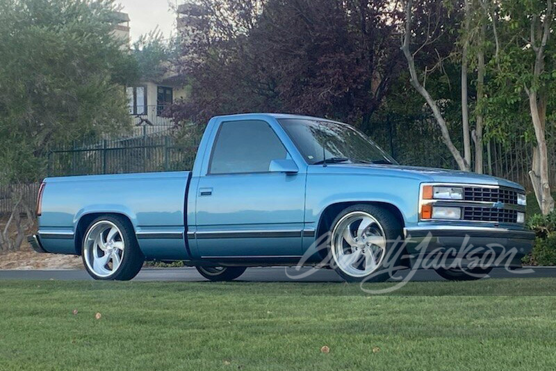 1989 CHEVROLET SILVERADO 1500 CUSTOM PICKUP - Side Profile - 263693