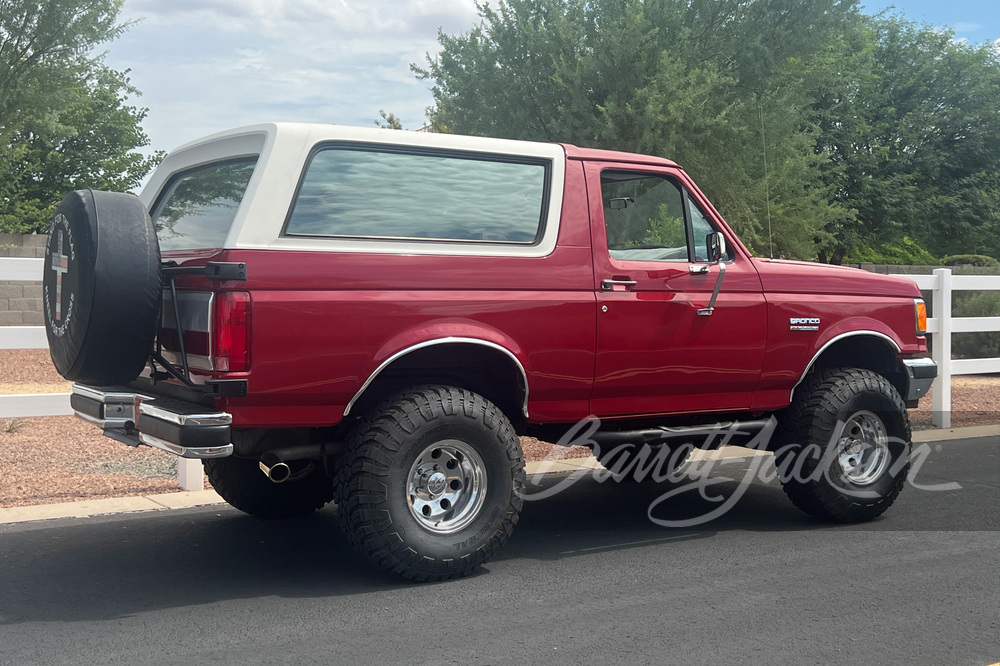 1989 FORD BRONCO CUSTOM SUV - Rear 3/4 - 264142