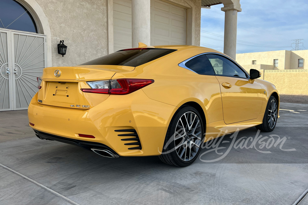 2018 LEXUS RC350 F SPORT COUPE - Rear 3/4 - 264537
