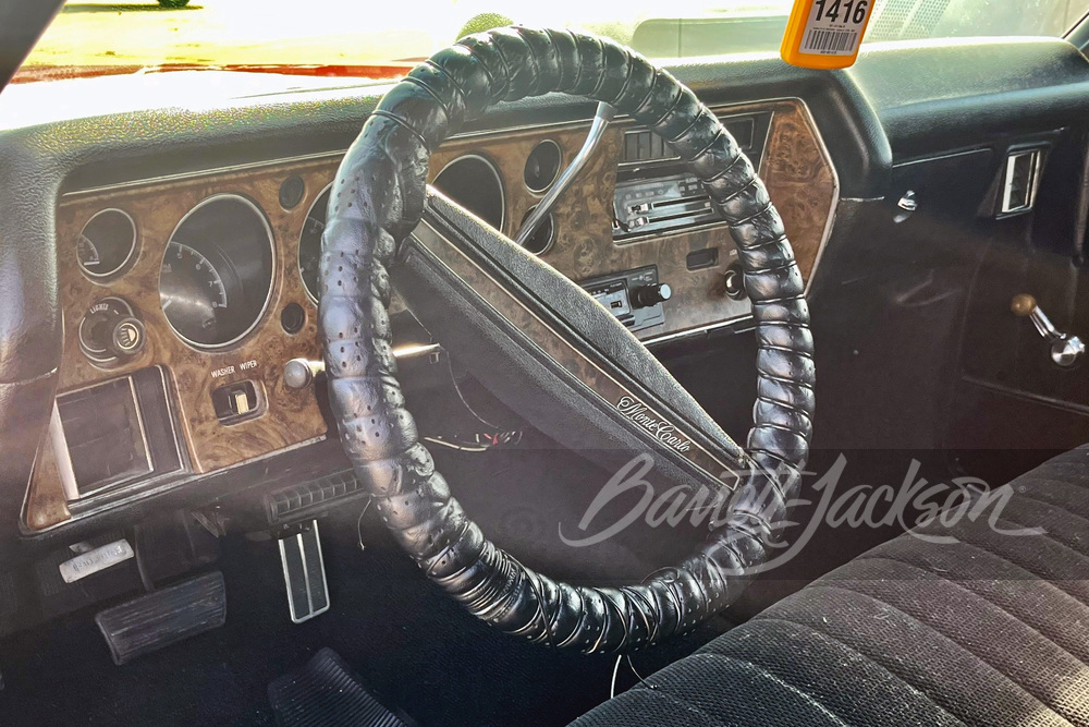 1972 CHEVROLET MONTE CARLO - Interior - 264599