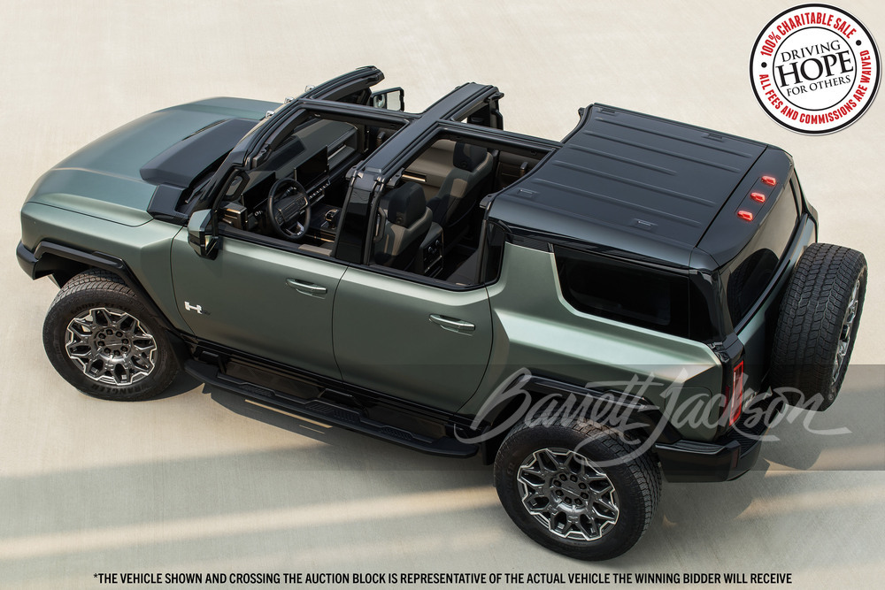 VIN001 Hummer SUV to be auctioned at Barrett Jackson on January 28