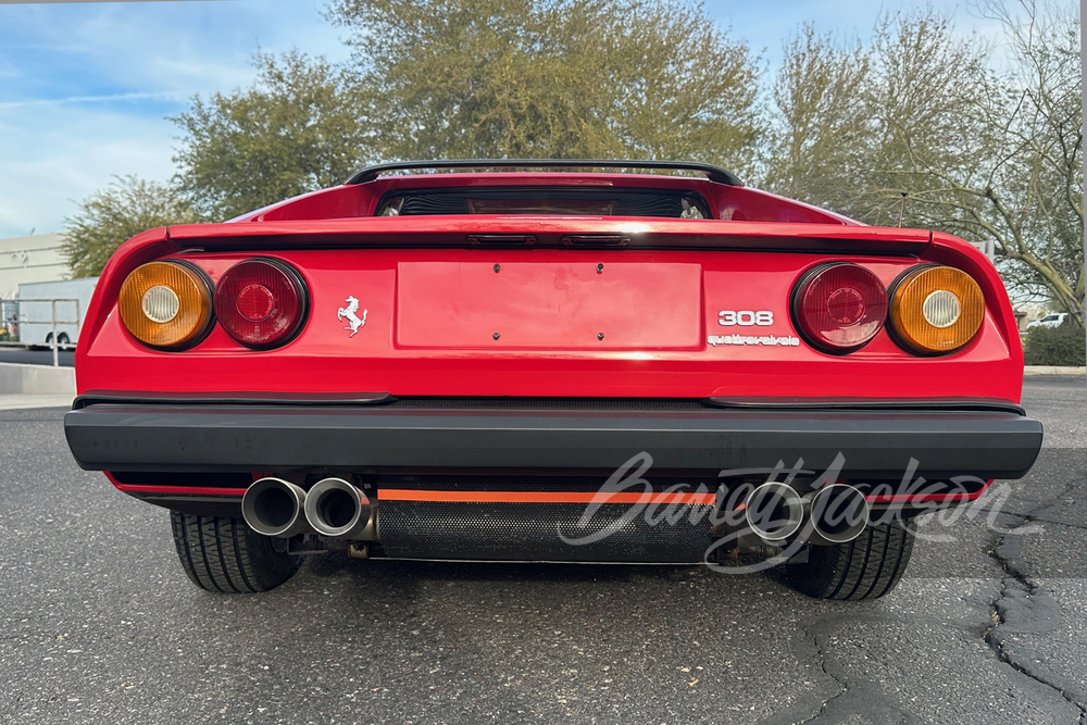 1984 FERRARI 308 GTS QUATTROVALVOLE TARGA - Misc 2 - 264968