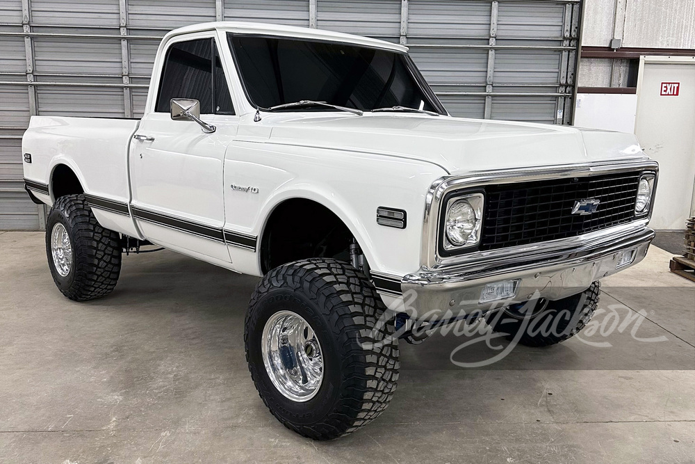 1972 CHEVROLET K10 CUSTOM PICKUP - Front 3/4 - 265099