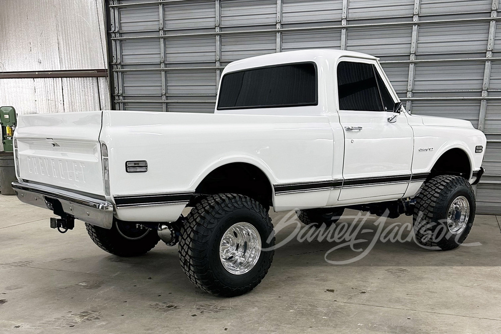 1972 CHEVROLET K10 CUSTOM PICKUP - Side Profile - 265099