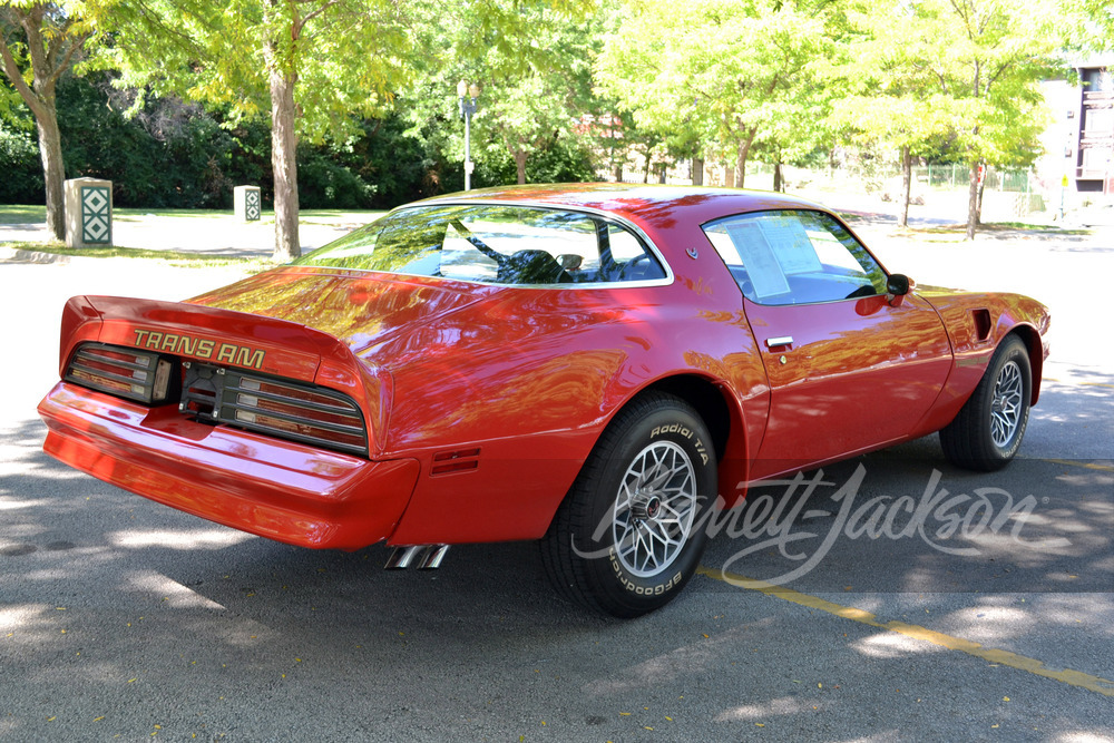 1978 PONTIAC FIREBIRD TRANS AM - Rear 3/4 - 265124