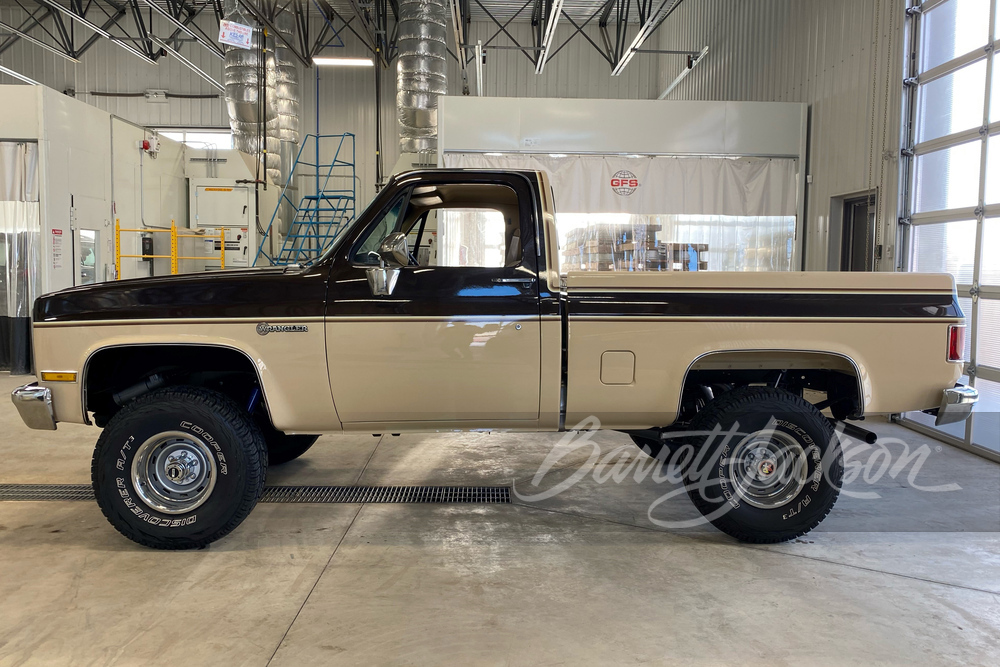 1986 CHEVROLET K10 PICKUP - Side Profile - 265127